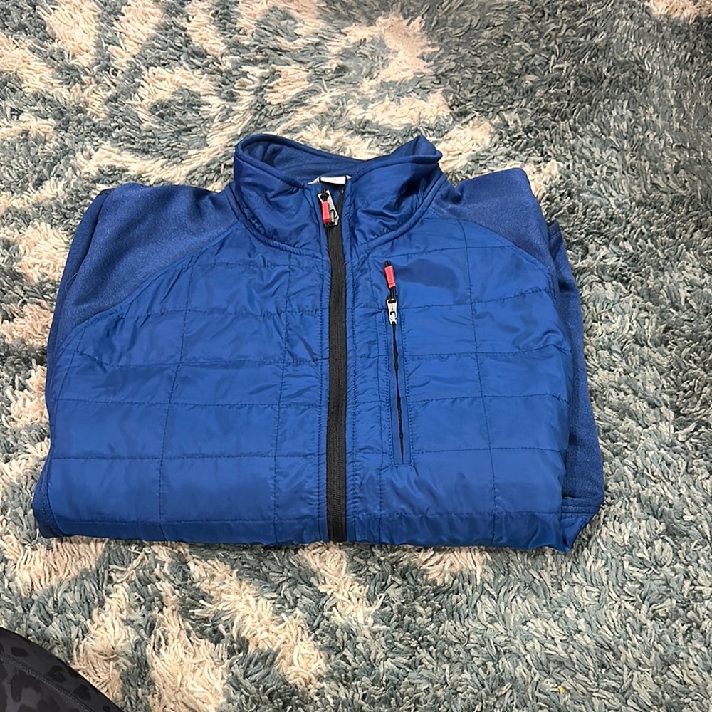 Orvis Navy Quilted Jacket